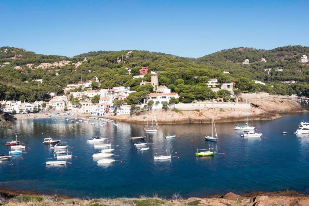 Precioso Apartmento Sobre El Mar, Cap Sa Sal, Begur, Girona Dış mekan fotoğraf