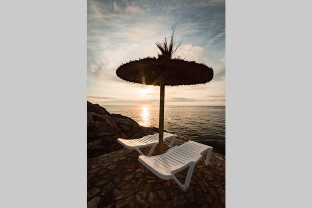 Precioso Apartmento Sobre El Mar, Cap Sa Sal, Begur, Girona Dış mekan fotoğraf