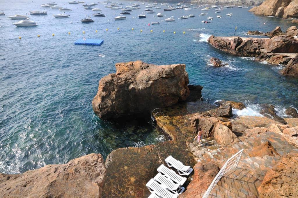 Precioso Apartmento Sobre El Mar, Cap Sa Sal, Begur, Girona Dış mekan fotoğraf