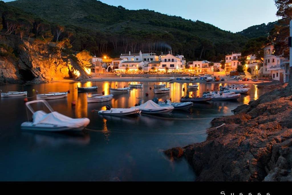 Precioso Apartmento Sobre El Mar, Cap Sa Sal, Begur, Girona Dış mekan fotoğraf