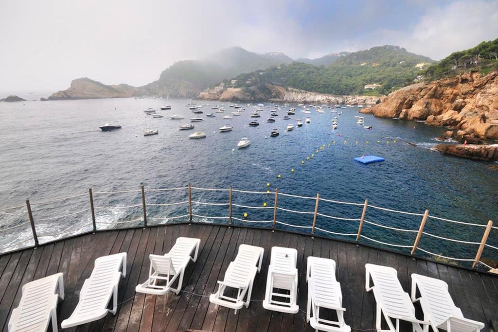 Precioso Apartmento Sobre El Mar, Cap Sa Sal, Begur, Girona Dış mekan fotoğraf