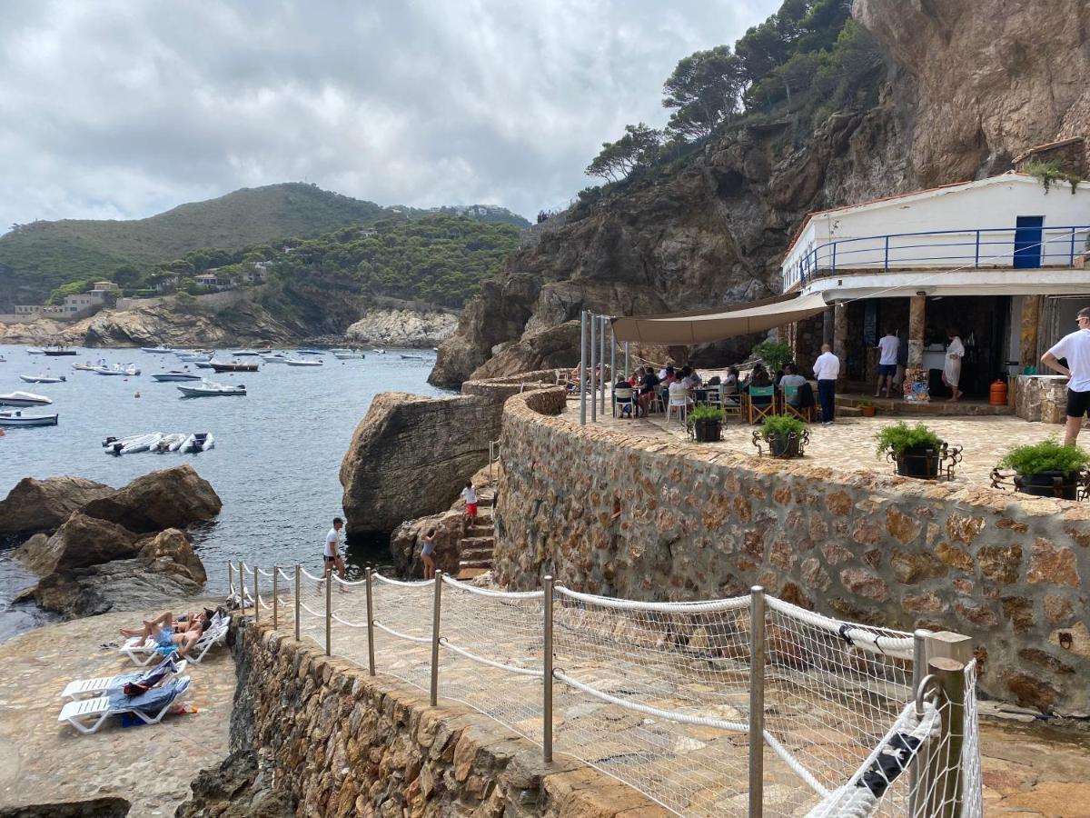Precioso Apartmento Sobre El Mar, Cap Sa Sal, Begur, Girona Dış mekan fotoğraf